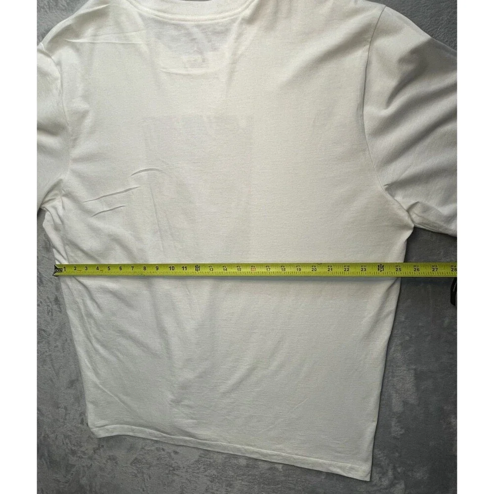 Nike Men's Jordan AIR T-Shirt White/Crimson/Black 2XL NWT